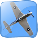 3D P51 Mustang logo