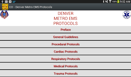 CO-Denver Metro EMS Protocols poster 8