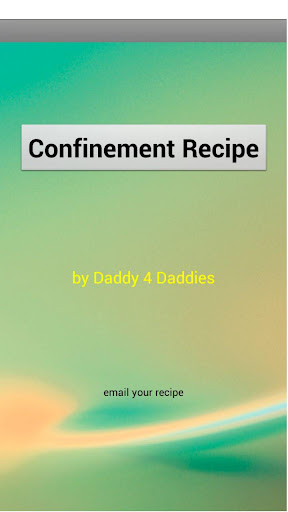 Confinement Food Recipe