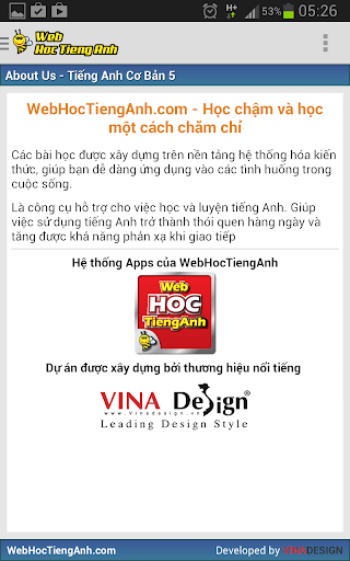 【免費教育App】Tiếng Anh Cơ Bản 5-APP點子