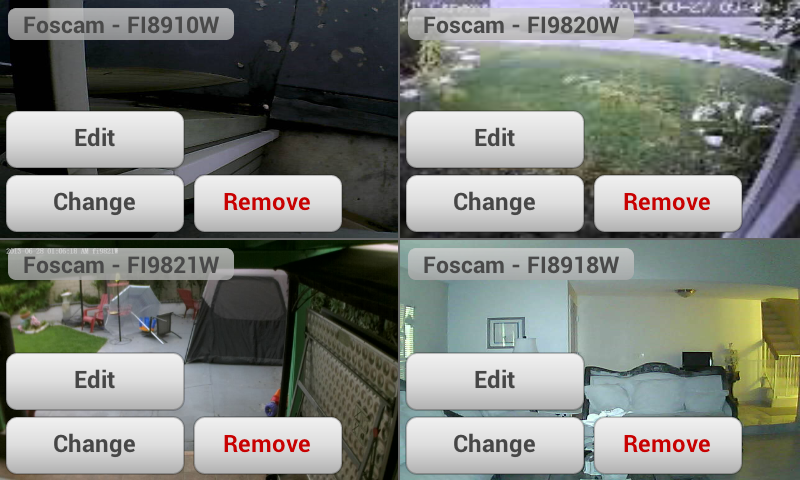 Foscam Cam Viewer Screen 2