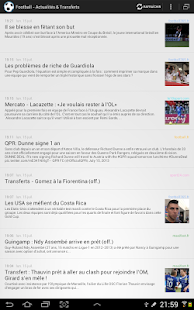 Football - Actus & Transferts Screenshots 2