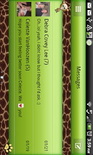 GO SMS - Safari Screenshots 6