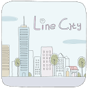 Line City GO Launcher Theme mobile app icon