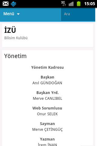 【免費社交App】İZÜ Bilişim Kulübü-APP點子