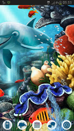 Mořské ryby Téma GO Launcher poster 4