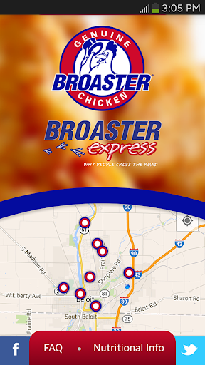 Broaster Store Locator