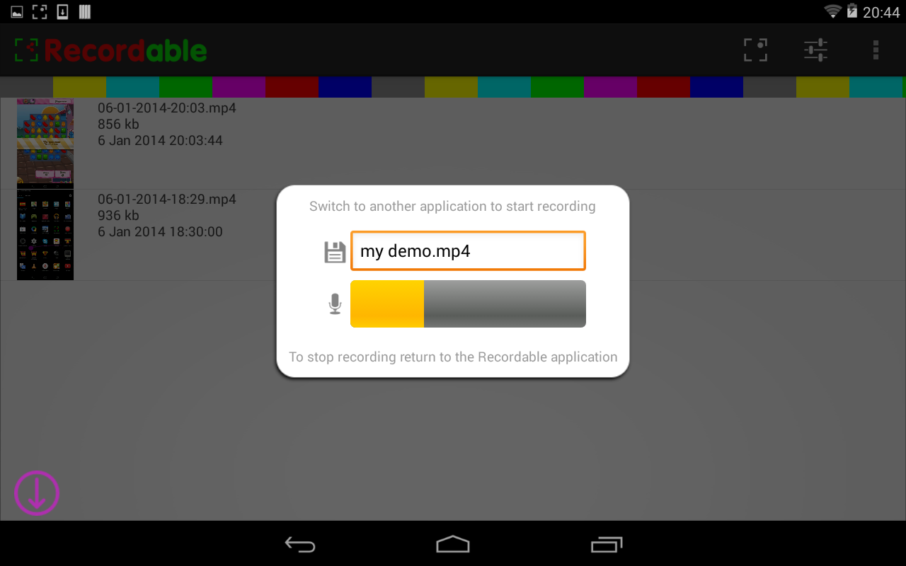   FREE screen recorder NO ROOT- screenshot 