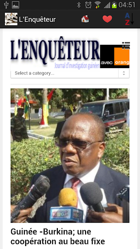 【免費新聞App】Guinée Journaux et Nouvelles-APP點子