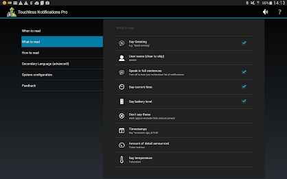 Touchless Notifications Free - Voice Announcer poster 20