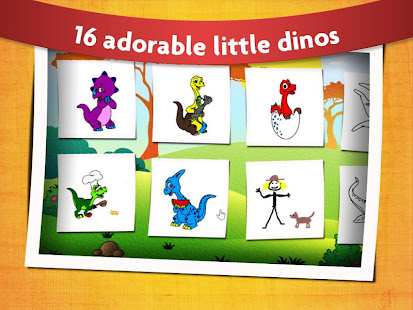 Kids Dinosaur Coloring Pages - Free Dino Game(圖2)-速報App
