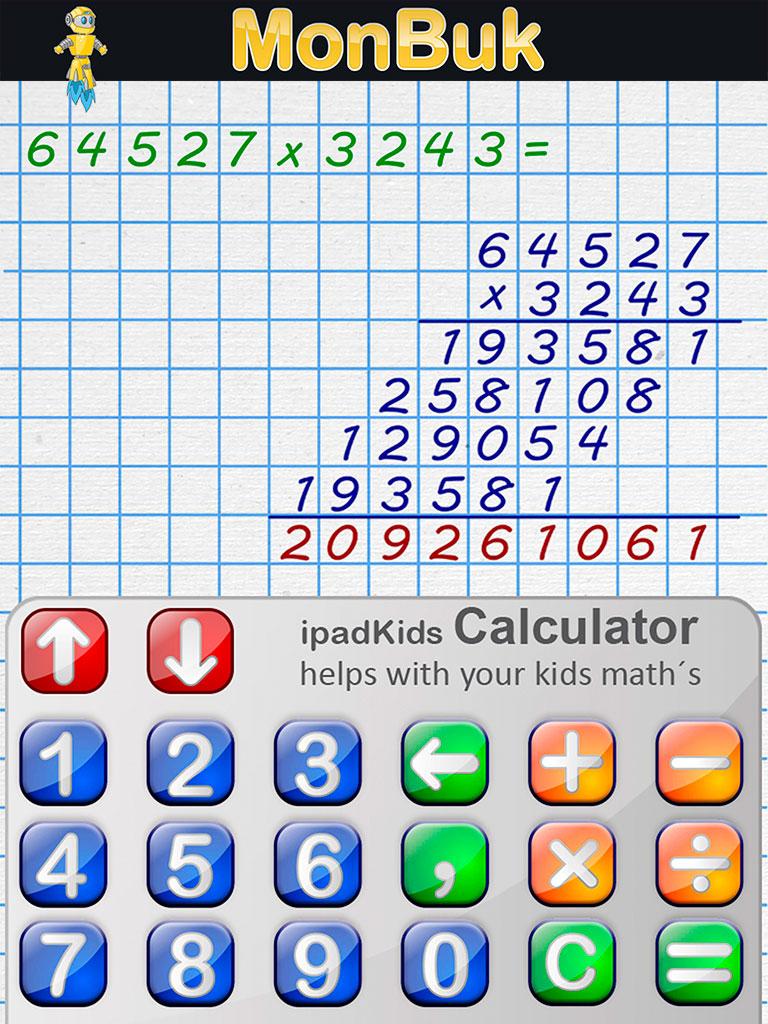 School Calculator for Kids Screen 2