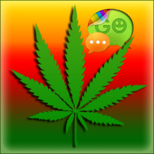 Weed Ganja Paid Go SMS THEME LOGO-APP點子