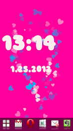 [Free]Heart Flow! Custom Clock poster 1