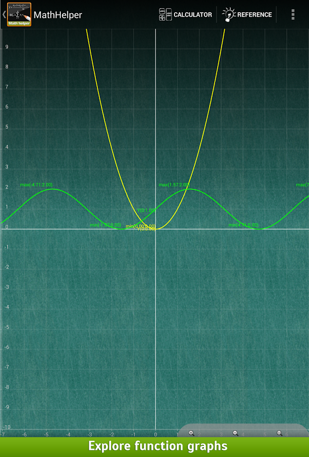 MathHelper: Algebra & Calculus - screenshot