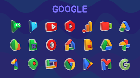 Glasstic 3D Icon Pack 3