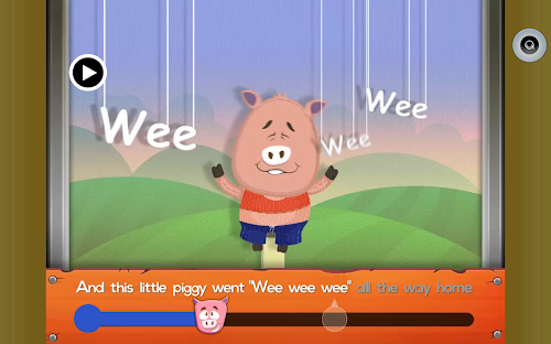 Android application Learn to Read: Little Piggy screenshort