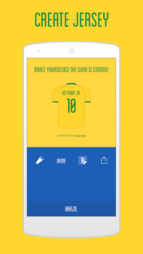 myJersey - Brazil 2014