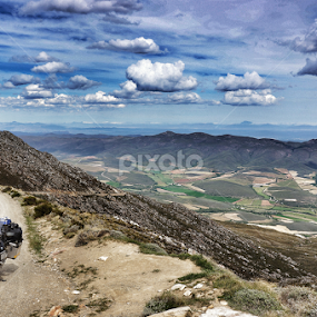 Swartberg Pass by Neil Brown - Transportation Motorcycles