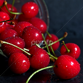 Cherry jar ... by Joseph Muller - Food & Drink Fruits & Vegetables