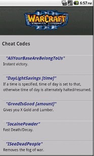 Warcraft 3 Cheat Codes