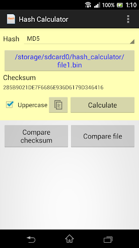 Hash Calculator