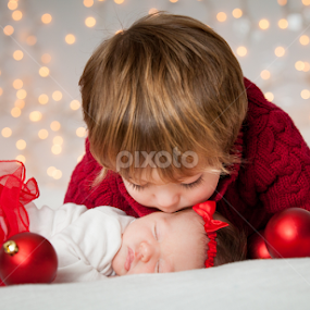Christmas Sibling Love  by Mike DeMicco - Public Holidays Christmas