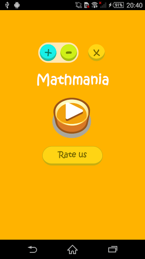 Mathmania - Math game