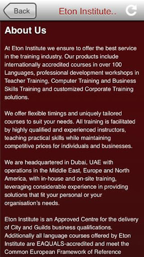 【免費教育App】Eton Institute® UAE-APP點子