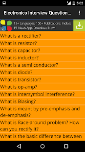 Electronics Interview Question(圖3)-速報App