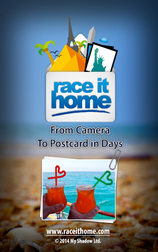 【免費旅遊App】Race It Home : Send Postcards-APP點子