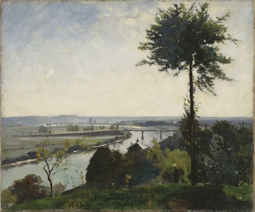 The Tree and the River III (The Seine at Bois-le-Roi)