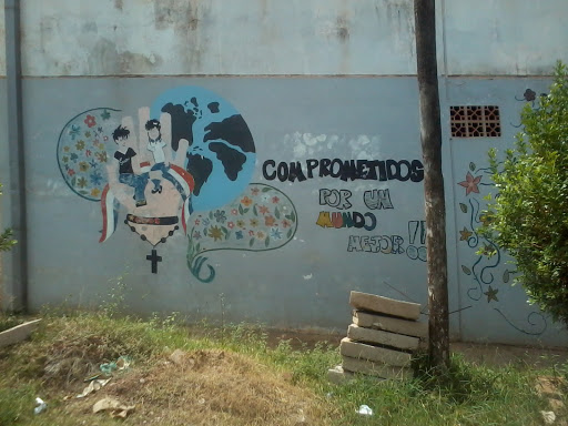Graffiti Colegio María Auxiliadora 