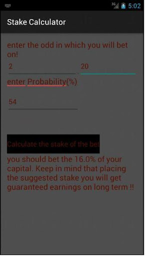 【免費運動App】Bet Calculator 2015-APP點子