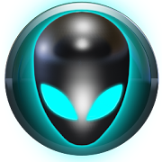 poweramp skin alien lightblue 3.12 Icon