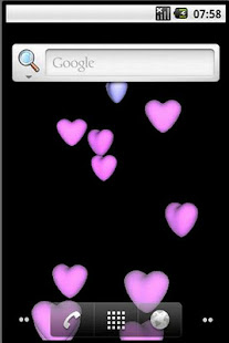 Cute 3D Hearts Live Wallpaper(圖2)-速報App