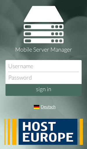 Mobile Server Manager