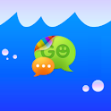 Under Sea Go Sms Theme logo