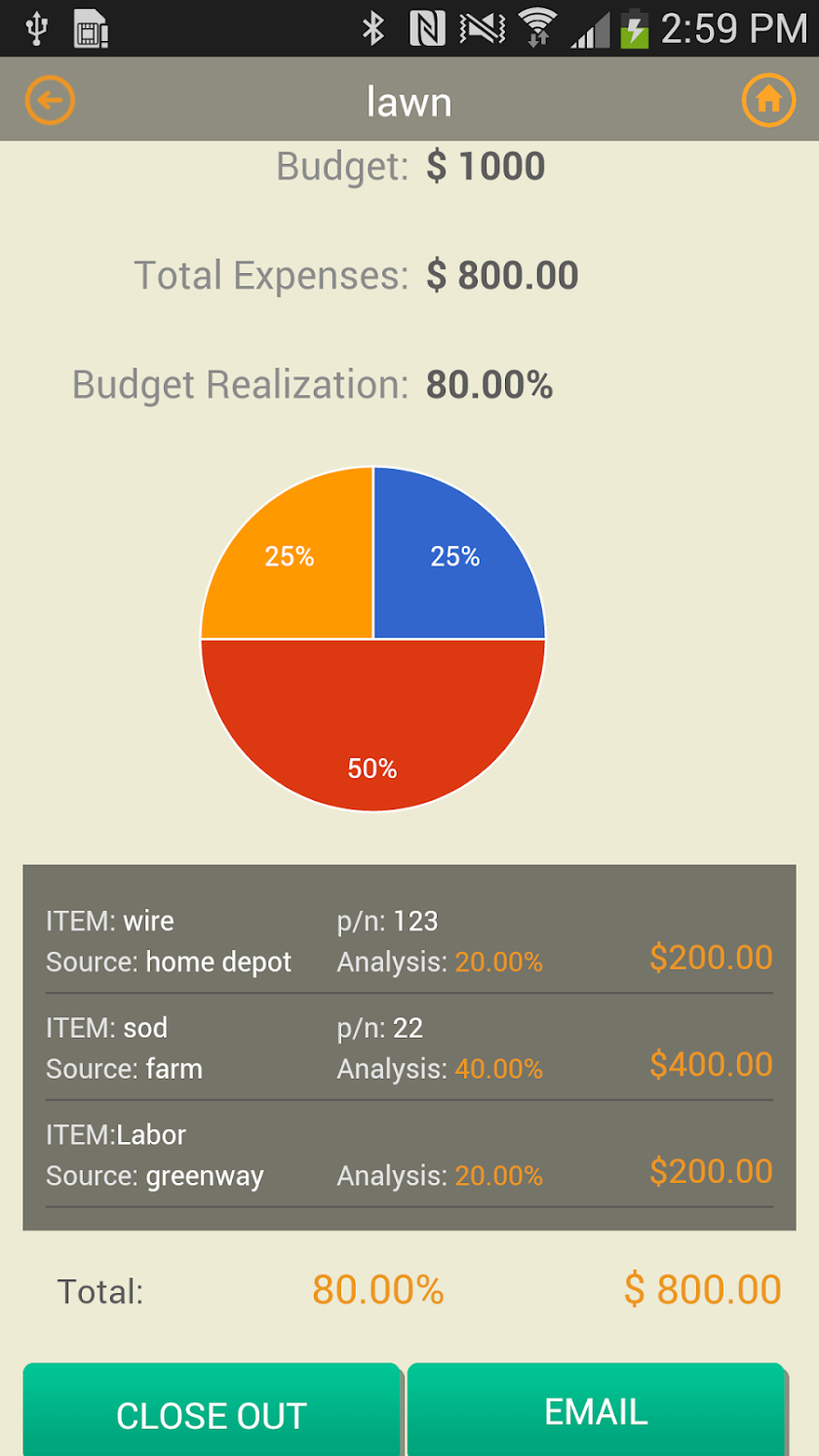 Build Sheet Pro Screen 3