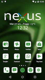 Download VRS White-Green Icon Pack APK for Android