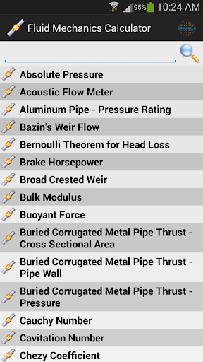 Fluid Mechanics Calculator