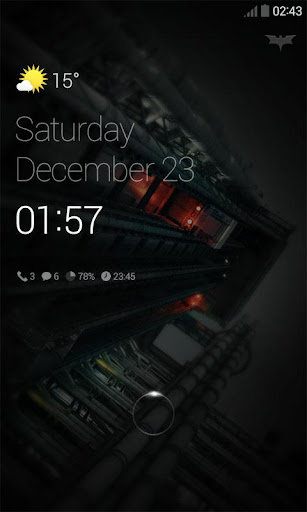 DarkNight 2 Dodol Locker Theme