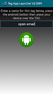 NFC Tag app launcher Screenshots 1