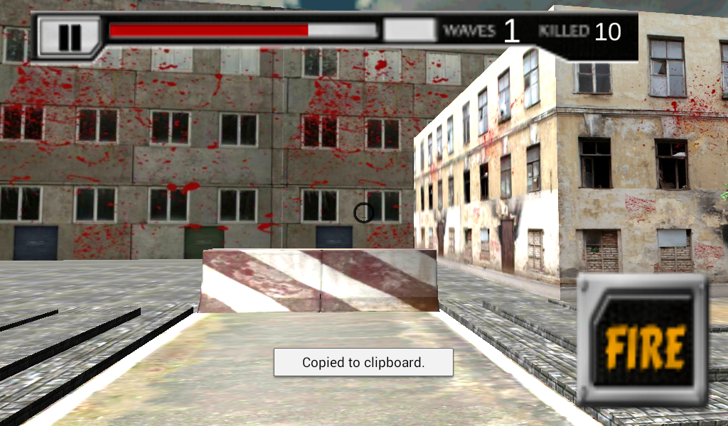 Zombie Street Road Killer 3D - screenshot