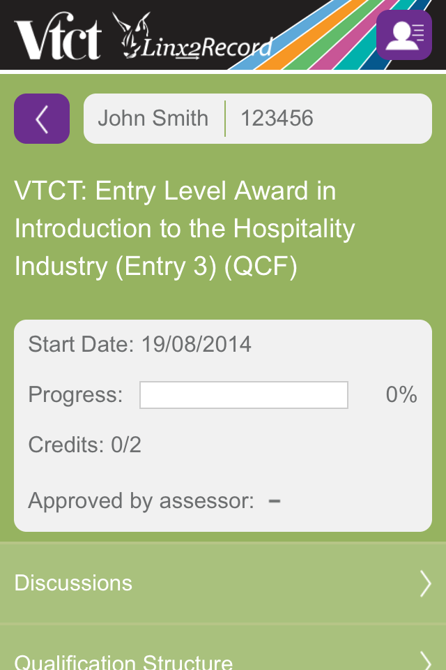 VTCT Linx2Record Screen 3