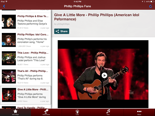 Phillip Phillips Fans FanzApp