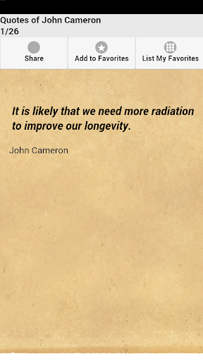 Quotes of John Cameron