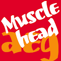 Musclehead FlipFont logo