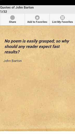 Quotes of John Barton