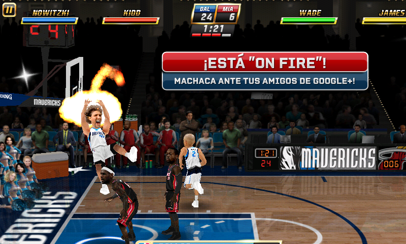 Android application NBA JAM  by EA SPORTS™ screenshort